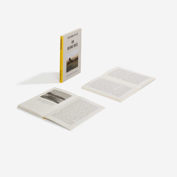 Charles And Marie ON BEING NICE - Taschenbuch - English Edition | The School Of Life