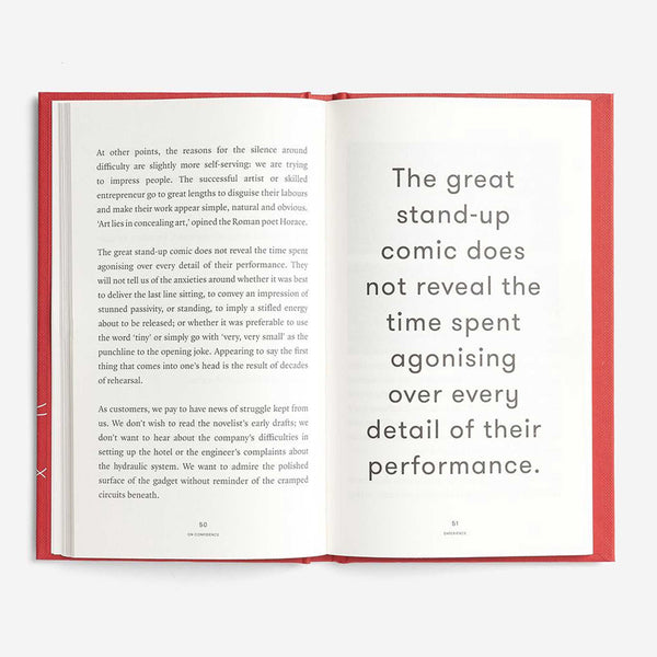 Charles And Marie ON CONFIDENCE | MEDITATIONEN über Die Fähigkeit Des SELBSTGLAUBENS | BUCH | English Edition | The School Of Life