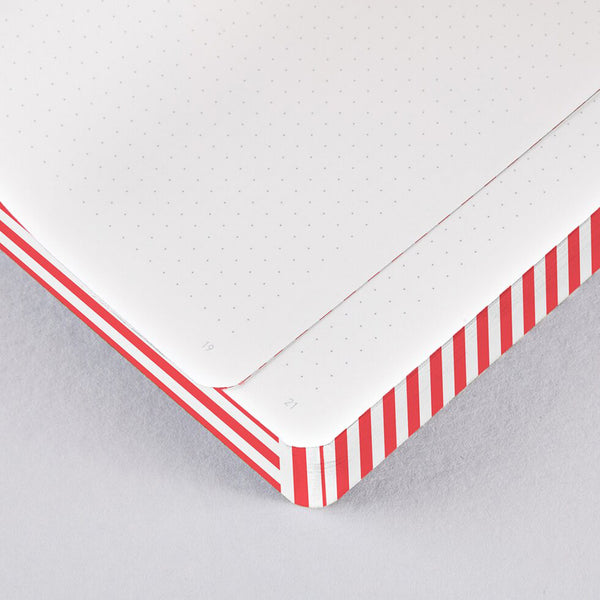 Charles And Marie ON - OFF | GRAPHIC L Serie | Rotes NOTIZBUCH | Nuuna