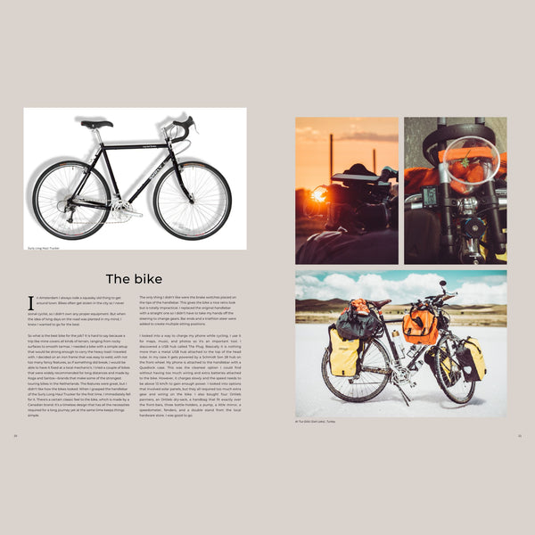 Charles And Marie ONE YEAR ON A BIKE - Buch - Englisch | Martijn Doolaard | Gestalten Verlag