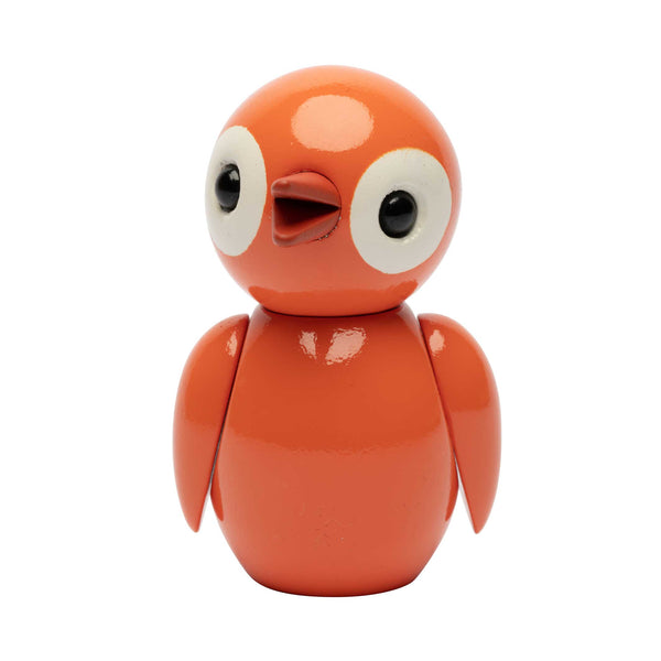 charles and marie OPTIMISTIC ORANGE - Kleiner Holz-Deko-Vogel - Spring Birds - Chresten Sommer | Spring Copenhagen