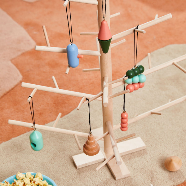 Charles And Marie ORNAMENTS | WEIHNACHTSBAUM-SCHMUCK | 6er Set Vers. Farben & Formen | Pat Kim | Areaware