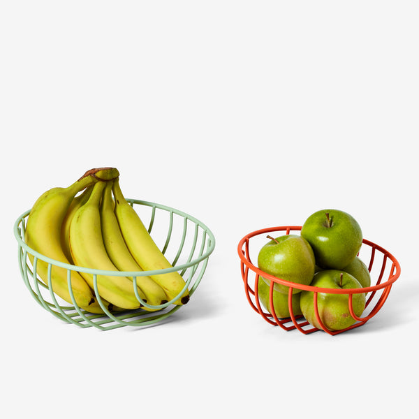 Charles And Marie OUTLINE BASKET Set | Draht-OBSTKORB | Henry Julier | Areaware