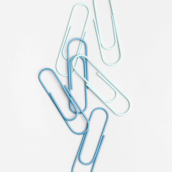 charles and marie OVERSIZED PAPER CLIPS - 6er Set Maxi Büroklammern 10 cm | Somewhere