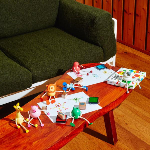 Charles And Marie PALIMALS | Kleine HOLZTIERE | GIRAFFE | Rilla Alexander | Areaware