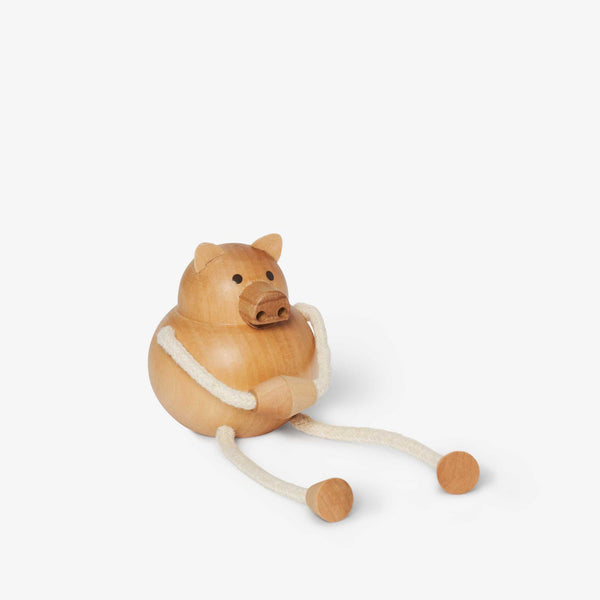 charles and marie PALIMALS - kleine Holztiere - Schwein - Natur | Rilla Alexander | Areaware