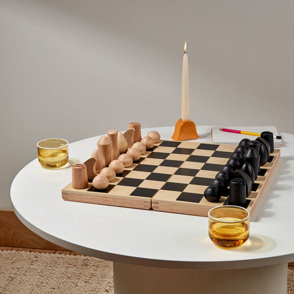 Charles And Marie PANISA CHESS SET | Holz-SCHACHSPIEL | Panisa Khunprasert | MoMA