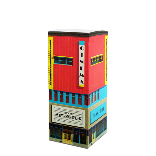 Charles And Marie PAPERSCRAPER® CINEMA - 1.900 Seiten Notizblock | Seltmann+söhne