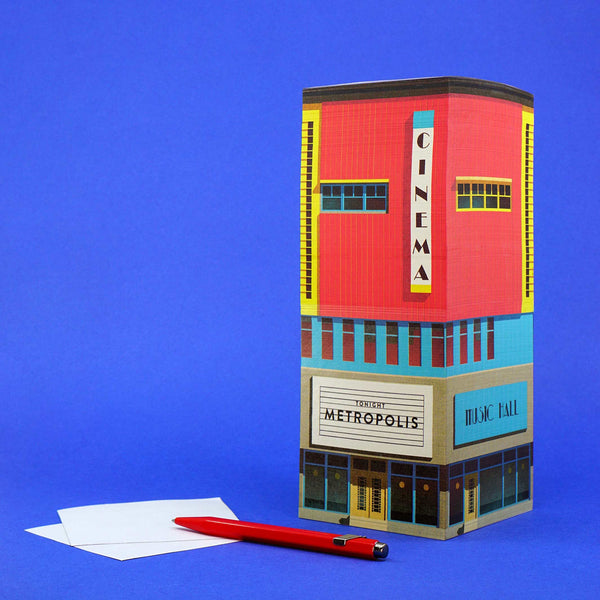 Charles And Marie PAPERSCRAPER® CINEMA - 1.900 Seiten Notizblock | Seltmann+söhne