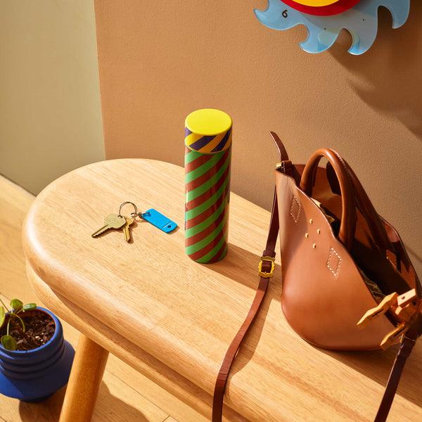 Charles And Marie PATTERN THERMAL FLASK STRIPE - Gestreifte Thermosflasche 400 Ml - Dusen Dusen | Areaware