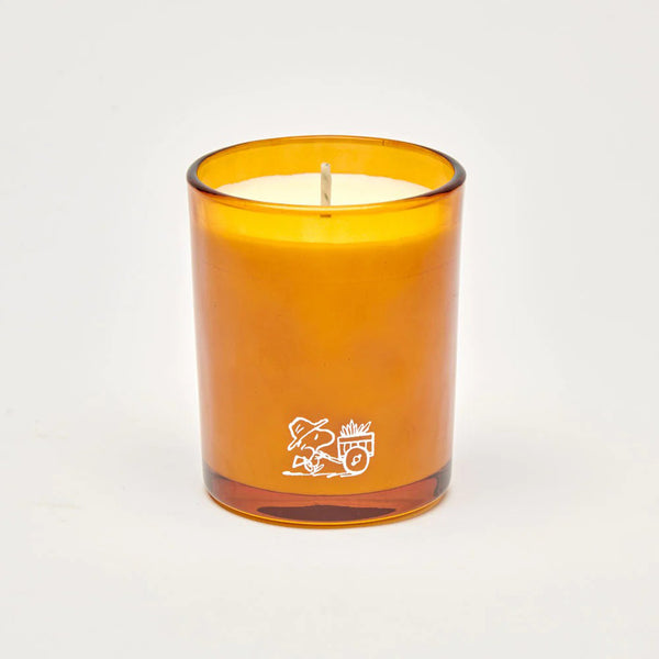 Charles And Marie PEANUTS - BLOOMS CANDLE | Vegane Pflanzliche WACHS-KERZE | Jasmin & Iris | Magpie