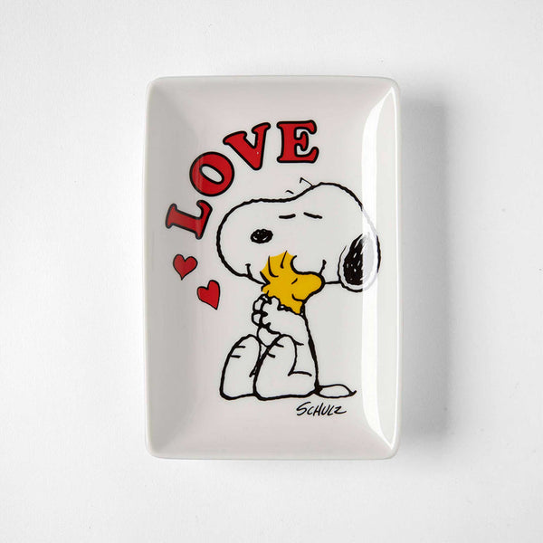 charles and marie PEANUTS - LOVE TRINKET TRAY | kleine SCHMUCK-SCHALE | 10x15 cm | Magpie