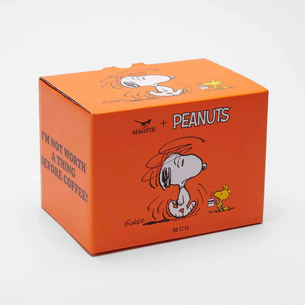 Charles And Marie PEANUTS - Not WORTH A THING BEFORE COFFEE MUG | KAFFEE- & TEE-BECHER | Magpie