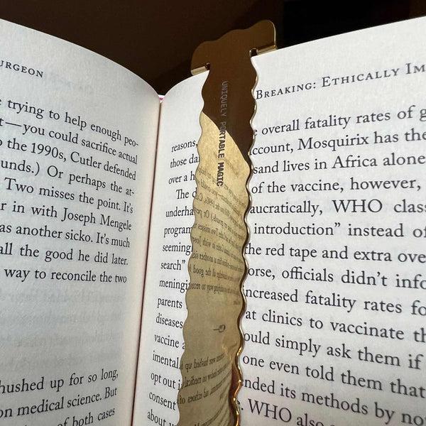 Charles And Marie PERCH | Messing LESEZEICHEN | Craighill