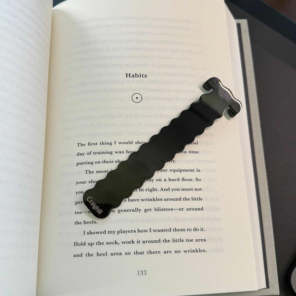 Charles And Marie PERCH | Schwarzes LESEZEICHEN | Craighill