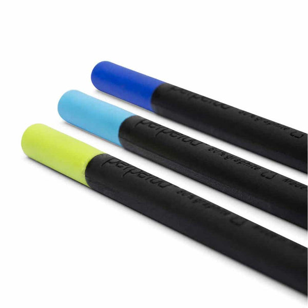 Charles And Marie Perpetua Der BLEISTIFT | Schwarzer Design-Bleistift Aus Recyceltem Graphit Mit Farbigem Radiergummi | Marta Giardini