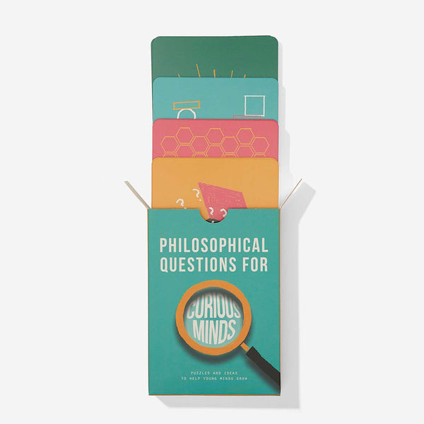 charles and marie PHILOSOPHICAL QUESTIONS for CURIOUS MINDS | KARTENSPIEL | Englische Edition | The School of Life