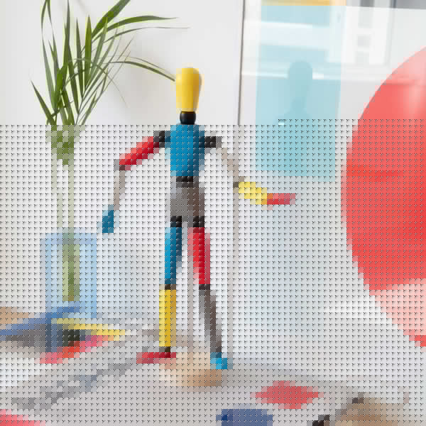 charles and marie PIET The Artist's Mannequin | Holz-GLIEDER-PUPPE | Block Design