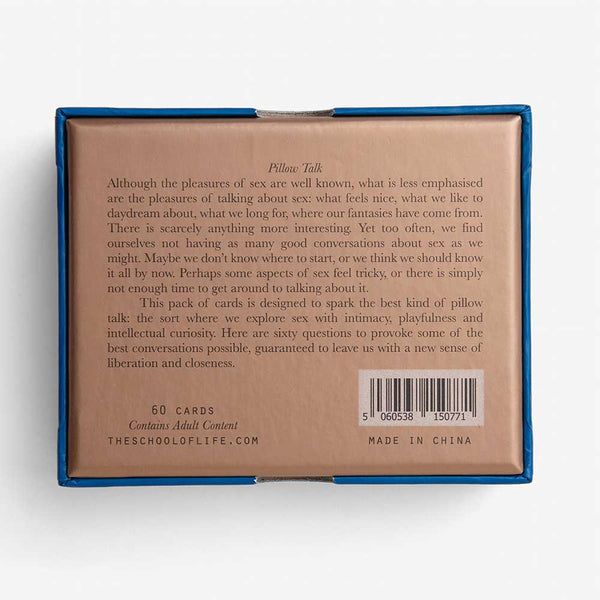 Charles And Marie PILLOW TALK | KARTENSET | Englische Edition | The School Of Life