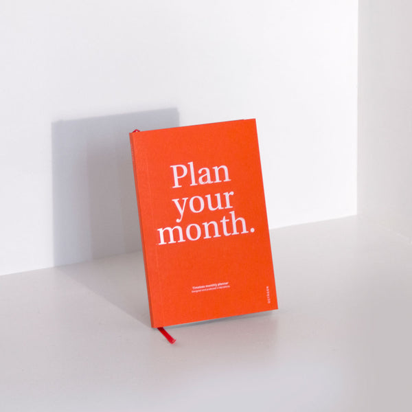 charles and marie PLAN YOUR MONTH | MONATSPLANER & NOTIZBUCH | A5 | Octàgon Design