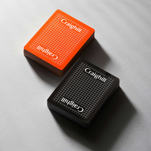 Charles And Marie PLAYING CARDS | Schwarzes SPIEL-KARTEN In Schwarzer Verpackung | Craighill