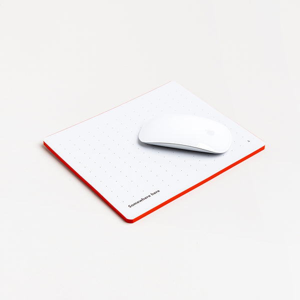 charles and marie PLEASE NOTE - 2-in-1 NOTIZBLOCK und MAUSPAD - 18x21 cm | Somewhere