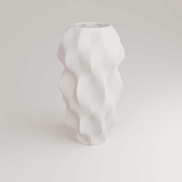 charles and marie Plissan G - Porzellan BLUMENVASE - H=40 cm | Holaria charles and marie Plissan G - Porzellan BLUMENVASE - H=40 cm | Holaria