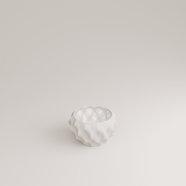 charles and marie PLISSAN P - Porzellan BLUMENTOPF & PFLANZGEFÄSS - 16 cm ⦰ | Holaria