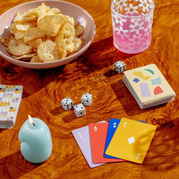 Charles And Marie POKETO | SPIEL-KARTEN | 2x 32er Blatt | Areaware