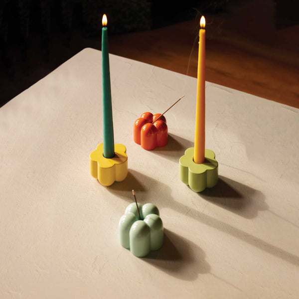 Charles And Marie POPPY | KERZENSTÄNDER & RÄUCHERSTÄBCHENHALTER | Areaware