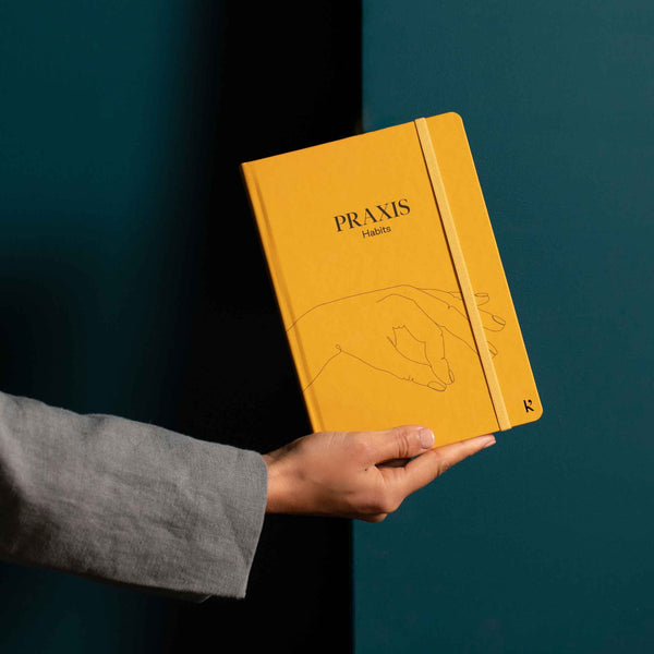 charles and marie PRAXIS HABITS™️ - englisches TAGEBUCH - Gewohnheiten | Karst Stone Paper