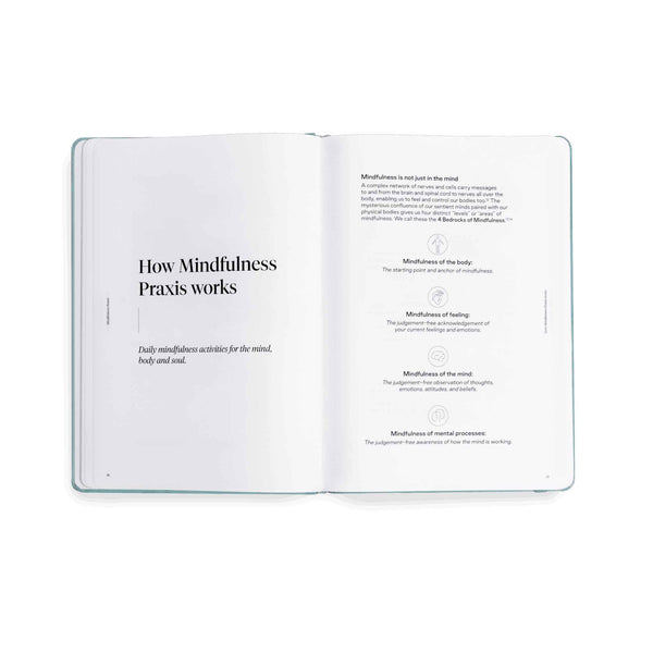 Charles And Marie PRAXIS MINDFULNESS™️ - Englisches TAGEBUCH - Achtsamkeit | Karst Stone Paper