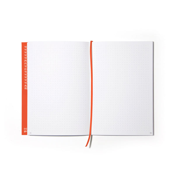 Charles And Marie PRIVATE | Oranges NOTIZBUCH | A5 Mit Punktraster | Octàgon Design