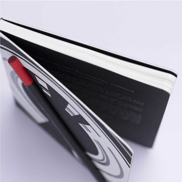 Charles And Marie RECORDER | Magnetisches NOTIZBUCH & BLEISTIFT | Marta Giardini | Perpetua