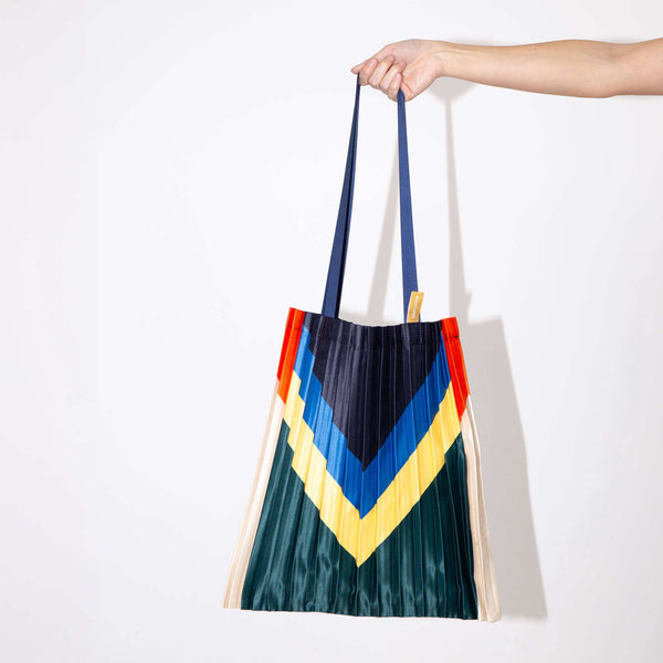 Charles And Marie REI - Tasche - Plissiertes Satin - 40x48 Cm | Multitudes