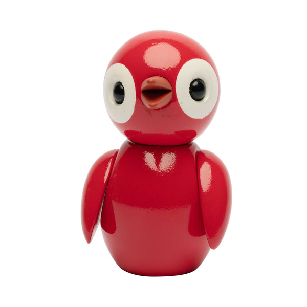 charles and marie REMARKABLE RED - Kleiner Roter Holz-Deko-Vogel - Spring Birds - Chresten Sommer | Spring Copenhagen