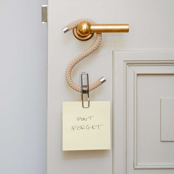 Charles And Marie ROPE CLIPS KLAMMERN | Funktionserweiterung Deiner Kleiderbügel Garderoben & S-Haken | 6er Set | Peppermint Products