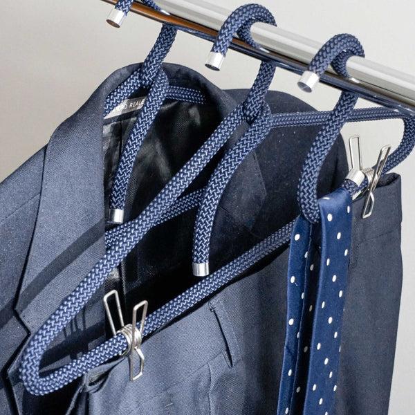 Charles And Marie ROPE CLIPS KLAMMERN | Funktionserweiterung Deiner Kleiderbügel Garderoben & S-Haken | 6er Set | Peppermint Products