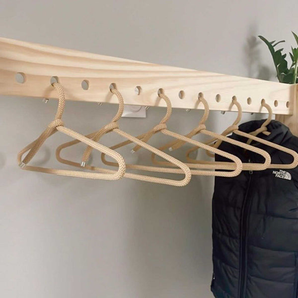 Charles And Marie ROPE HANGER | Textil-KLEIDERBÜGEL Aus Seil | 12er Set | Peppermint Products