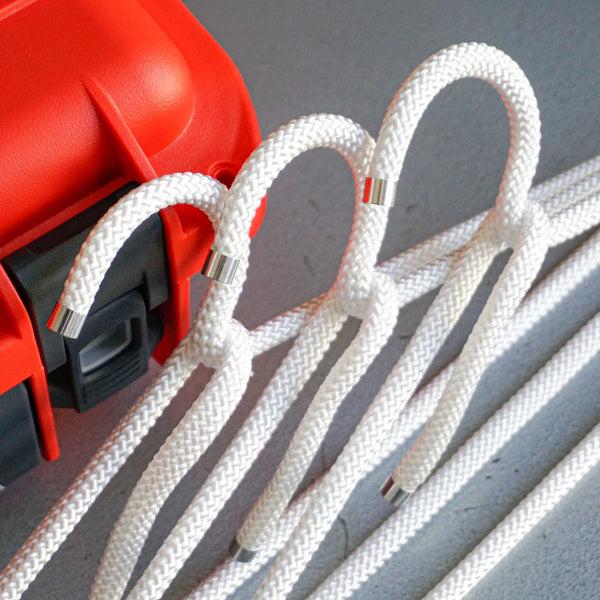 Charles And Marie ROPE HANGER | Textil-KLEIDERBÜGEL Aus Seil | 12er Set | Peppermint Products