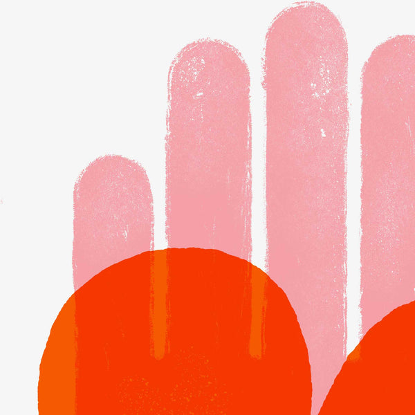 Charles And Marie ROTES HERZ | Grafik POSTER | A3 Format | Just Another Cool Design