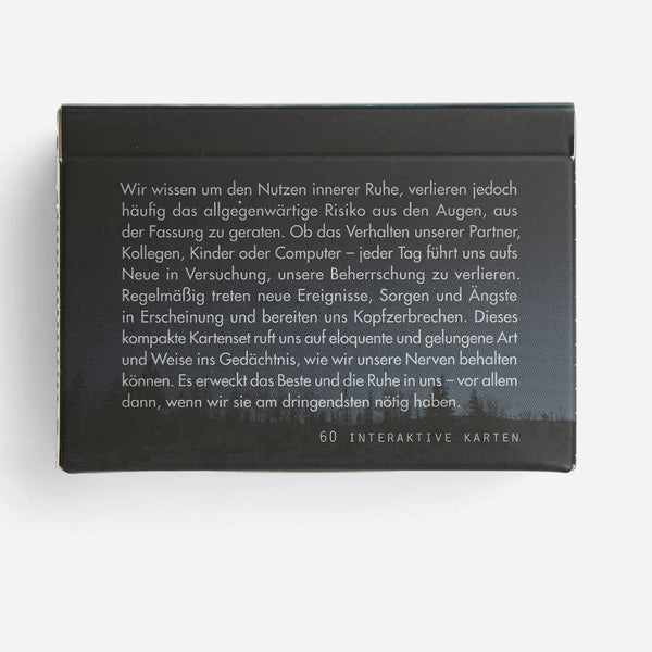 Charles And Marie RUHE | Interaktives LERNKARTEN-SET Für Mehr GELASSENHEIT | 60 Karten | The School Of Life
