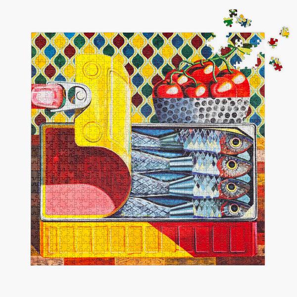 Charles And Marie SARDINES With CHERRY TOMATOES - Puzzle 1.000 Teile - Kristof Santy | Parkside