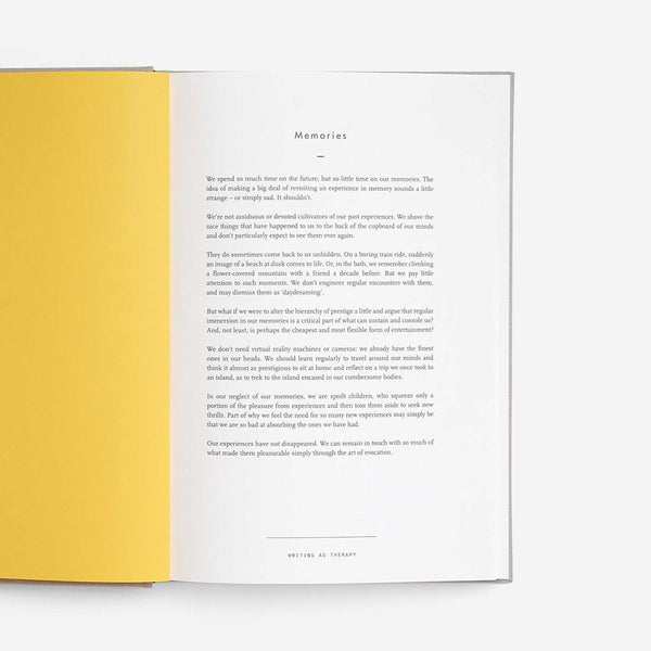 Charles And Marie SCHREIBEN ALS THERAPIE | NOTIZBÜCHER | The School Of Life