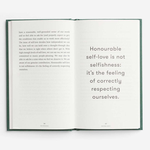 Charles And Marie SELF-KNOWLEDGE | SELBSTERKENNTNIS | BUCH | English Edition | The School Of Life