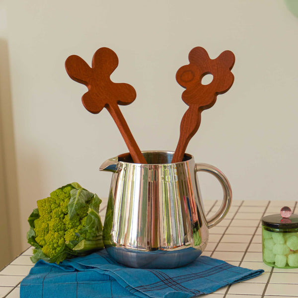 Charles And Marie SERVING FRIENDS Blumen | Große HOLZLÖFFEL & SERVIERBESTECK | Selena Liu | Areaware