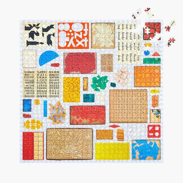 Charles And Marie SEVERAL FOUND THINGS - Puzzle 1.000 Teile - Micah Lexier | Parkside