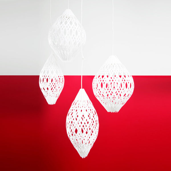 Charles And Marie SHAYK2X | Weisser LAMPENSCHIRM | Amanda Betz | Artecnica