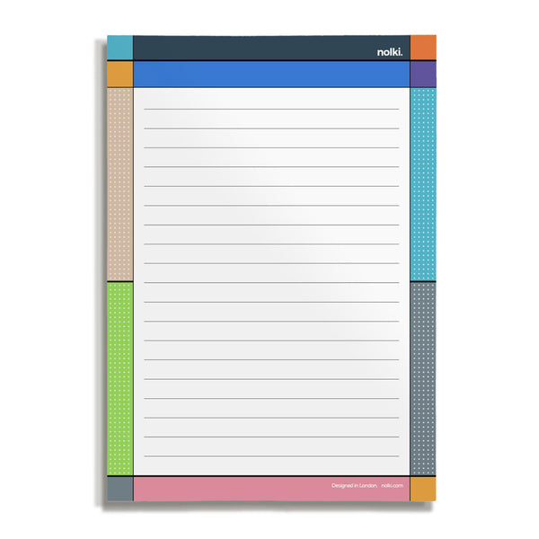 charles and marie Simple Lined NOTEPAD Midtown | A5 NOTIZBLOCK | 100 Seiten | nolki