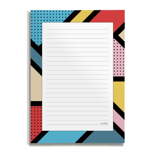 charles and marie Simple Lined NOTEPAD Spark | A5 NOTIZBLOCK | 100 Seiten | nolki